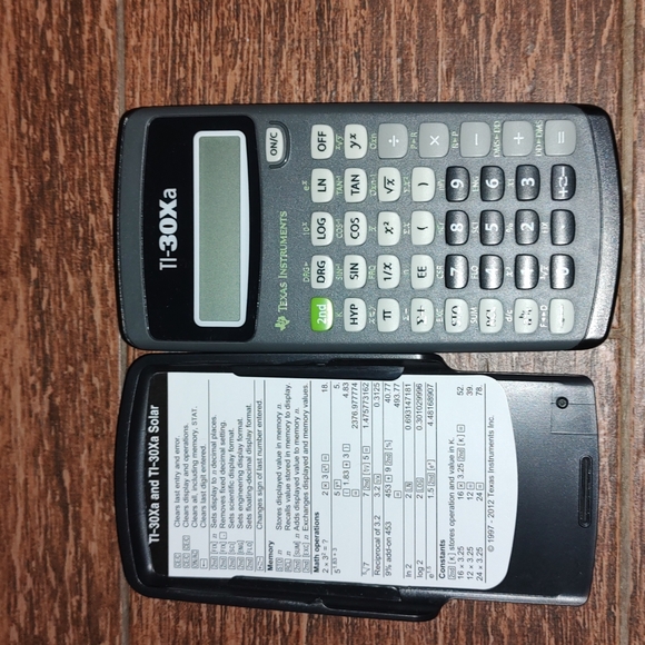 Texas Instruments TI-30Xa Scientific Calculator School Edition - Picture 3 of 6